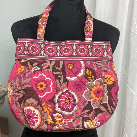 Vera Bradley Carnaby Bucket Bag Retired - Picture 4 of 8